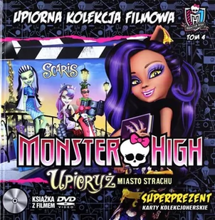 Monster High - Upioryż Miasto Strachu (upiorna Kol - Filmy animowane DVD - miniaturka - grafika 1