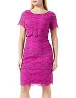 Sukienki - Vera Mont Vera Mont Sukienka damska 0018/4851, fioletowa różowa, 34, różowy (Purple Pink) - miniaturka - grafika 1