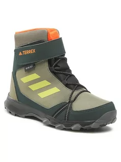 Buty dla chłopców - adidas Buty Terrex Snow Cf R.Rdy K GZ1178 Zielony - grafika 1