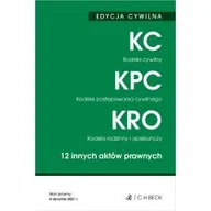 Prawo - C.H. Beck Kodeks cywilny Kodeks postępowania cywilnego Kodeks rodzinny i opiekuńczy - miniaturka - grafika 1