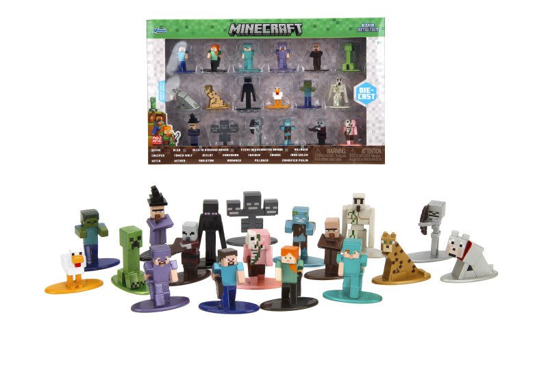 Opinie o ND01_260523 JADA Minecraft metal figurki 18pak 58