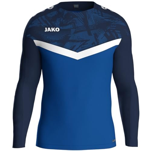 JAKO Iconic bluza męska i damska – oddychająca bluza sportowa unisex z ocieplającą polarową stroną wewnętrzną, maksymalna swoboda ruchów