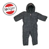 Kombinezony dla dzieci - Lodger, Wodoodporny Kombinezon Zimowy, Grafitowy, Taslon Pigeon, Rozm. 86 - miniaturka - grafika 1