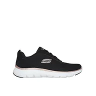 Buty trekkingowe damskie - Buty na co dzień damskie SKECHERS FLEX APPEAL siateczka - miniaturka - grafika 1