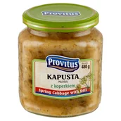Pasztet i przetwory mięsne - Kapusta młoda z koprem Provitus 480G - miniaturka - grafika 1