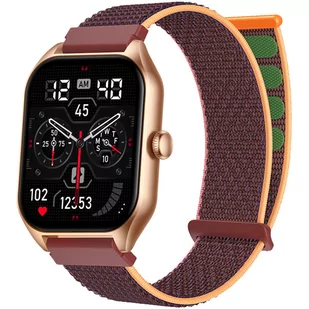 Rubicon RNCF03 Bordowy - Smartwatch - miniaturka - grafika 4