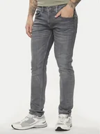 Spodnie męskie - Pepe Jeans Jeansy PM207389 Szary Slim Fit - miniaturka - grafika 1