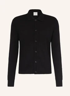 Calvin Klein Kardigan Z Materiału Bouclé schwarz - Swetry damskie - miniaturka - grafika 1