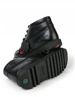 Botki damskie - Kickers Botki Dziewczęce Skórzane Zamek 31 Ż3C - miniaturka - grafika 1