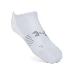 Skarpety treningowe Under Armour UA ArmourDry Run No Show białe UAR-1361164100 31,5-36.5 EU (S) - Skarpetki damskie - miniaturka - grafika 1