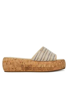 Roxy Klapki 2777024 Beżowy - Klapki i japonki damskie - miniaturka - grafika 1