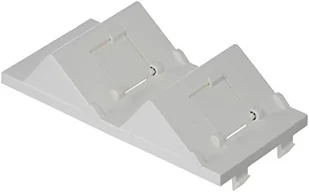 Kontakt Simon S80B/9 Płytka CIMA, 2x RJ z osłonami, skośna, do adapterów MD; czy - Klawisze i ramki - miniaturka - grafika 1