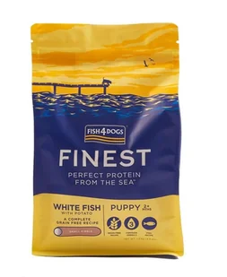 Fish4Dogs Finest White Fish Puppy małe rasy 1,5kg - Sucha karma dla psów - miniaturka - grafika 1
