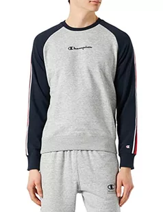 Champion Bluza męska, (szary melanż, granatowy), S - Bluzy męskie - miniaturka - grafika 1
