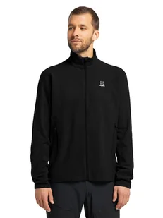 Haglöfs Kurtka polarowa "Buteo" w kolorze czarnym - Odzież trekkingowa męska - miniaturka - grafika 1