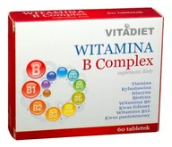 Witaminy i minerały - VITADIET VITADIET WITAMINA B COMPLEX 60 TABL. - miniaturka - grafika 1