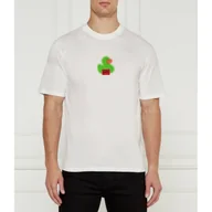 Koszulki męskie - HUGO T-shirt Dilippers | Relaxed fit - miniaturka - grafika 1