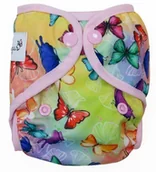 Pieluchy - Otulacz z lamówką MOTYLE - miniaturka - grafika 1