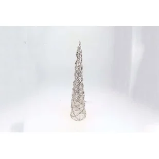 Choinka 40 LED biało-brązowa - Oświetlenie świąteczne - miniaturka - grafika 1