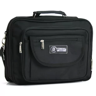 Torba męska do pracy A4 Bellugio czarna - Torby męskie - miniaturka - grafika 1