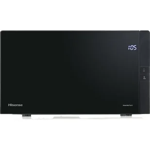 Kuchenka mikrofalowa Kuchenka mikrofalowa HISENSE H25MOBS4HGI 900W średnica 28.5 cm pojemność 25L Technologia Inverter Rozmrażanie Czarny - Kuchenki mikrofalowe - miniaturka - grafika 1