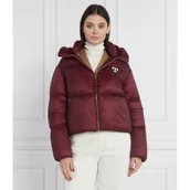 Kurtki damskie - Tommy Hilfiger Puchowa kurtka MONOGRAM BADGE | Regular Fit - miniaturka - grafika 1
