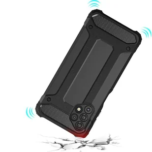 Hybrid Armor pancerne hybrydowe etui pokrowiec Samsung Galaxy A32 5G złoty - Etui i futerały do telefonów - miniaturka - grafika 9