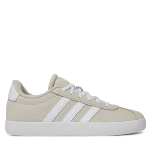 Sneakersy adidas Vl Court 3.0 K ID6312 Beżowy - Buty dla dziewczynek - miniaturka - grafika 1