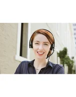 Słuchawki - logitech H650e słuchawki nauszne przewodowe mono - miniaturka - grafika 1