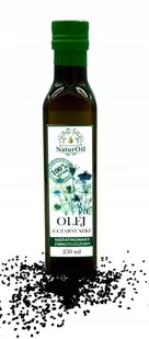 Olej z czarnuszki PREMIUM 250ml NaturOil - Zdrowa żywność - miniaturka - grafika 1