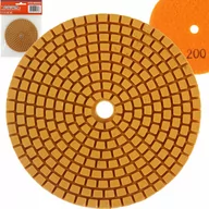 Materiały ścierne - MAR-POL M08855 KRĄŻEK ŚCIERNY DIAMENTOWY 100 mm P200 - miniaturka - grafika 1