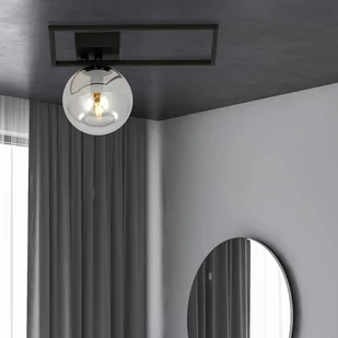 Emibig Imago 1D lampa sufitowa 1-punktowa czarna/grafitowa 1131/1D - Lampy sufitowe - miniaturka - grafika 4