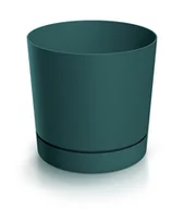 Donice - Doniczka Okrągła Tubo Dpop110 + Podstawka 0,7L - miniaturka - grafika 1