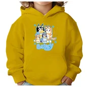 Bluzy dla dziewczynek - BLUZA DZIECIĘCA BLUEY BLUE 146-152 DLA DZIEWCZYNKI CHŁOPCA PREZENT - miniaturka - grafika 1