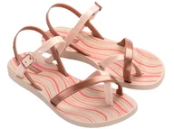 Buty dla dziewczynek - Ipanema Dziecko Dziewczyna Moda Piasek X Dzieci Sandały, Beżowy Metallic Pink, 25/26 EU - miniaturka - grafika 1