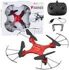 Zabawki zdalnie sterowane - Dron Y20 UFO R/C światła obrotowy czerwony - miniaturka - grafika 1