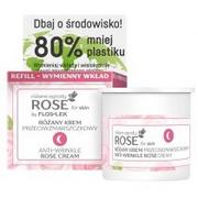 Kremy do twarzy - Flos-Lek ROSE FOR SKIN REFILL RÓŻANE OGRODY RÓŻANY KREM NA NOC - miniaturka - grafika 1