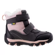 Buty dla dziewczynek - Buty Bejo Baisy Mid Wp Jr 92800442213 różowe szare - miniaturka - grafika 1
