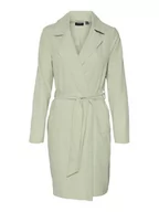 Kurtki damskie - Vero Moda Trencz 10281638 Zielony - miniaturka - grafika 1