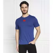 Koszulki męskie - HUGO T-shirt Diragolino212 | Regular Fit - miniaturka - grafika 1