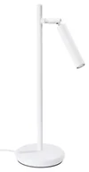 Lampy stojące - Biała regulowana lampka biurkowa - 3X M090 F8-T28 - miniaturka - grafika 1