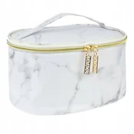 Kosmetyczki, organizery i kuferki - Kosmetyczka Damska Wodoodporna Kuferek Marmurkowa - miniaturka - grafika 1