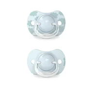 Smoczki uspokajające - Smoczek fizjologiczny SX Pro 2szt. Suavinex Dreams niebieski 0-6 miesięcy - miniaturka - grafika 1