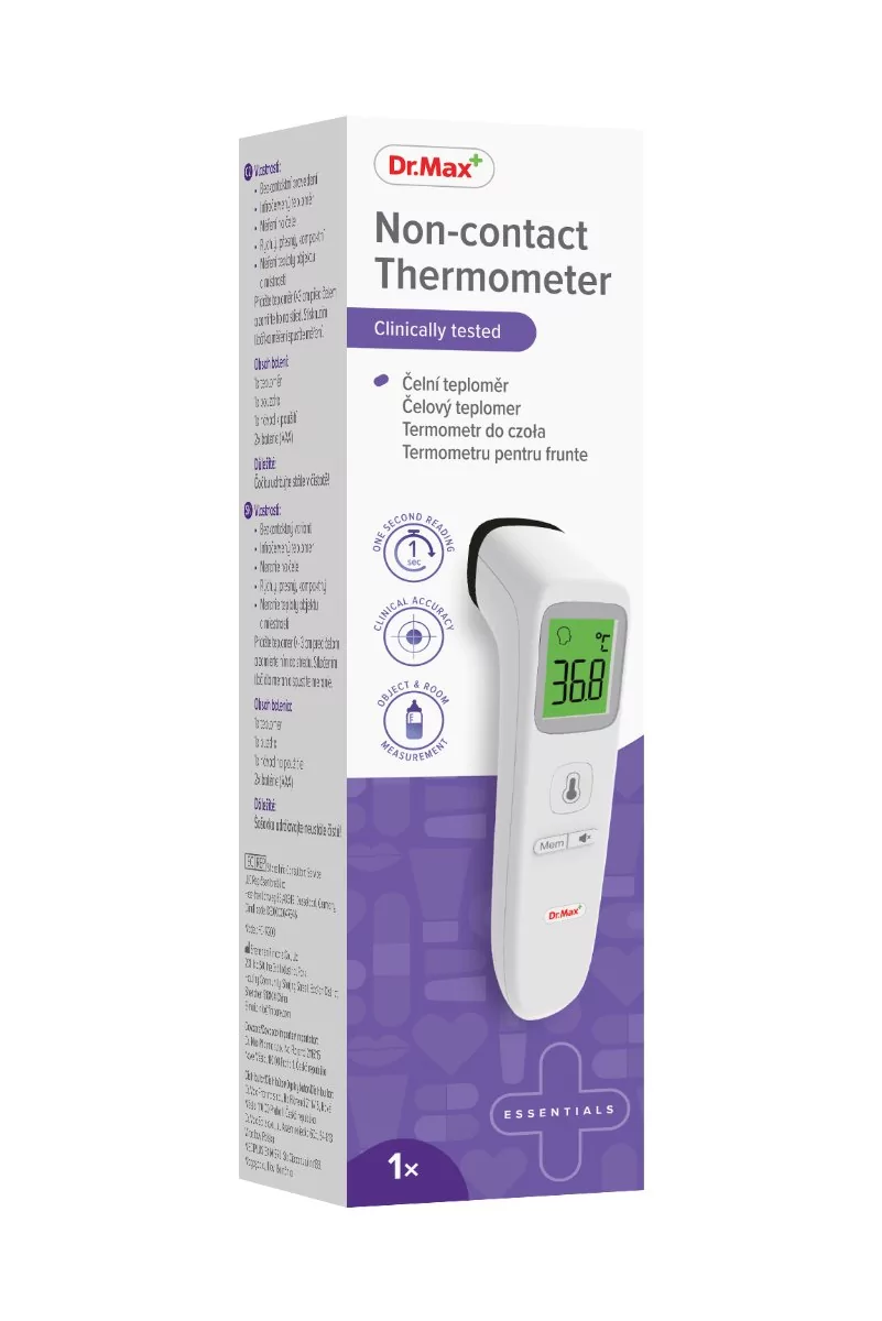 ThermoMax Dr.Max, termometr bezrtęciowy, 1 sztuka  9074532