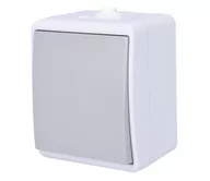 Inne akcesoria elektryczne - Solight 5B303 - Przełącznik jednobiegunowy do wilgotnego środowiska IP54 - miniaturka - grafika 1