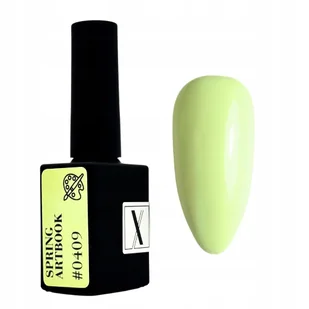 Lakier Hybrydowy 10 ml Spring Artbook #0409 - pastelowy zielony odcień - Lakiery hybrydowe Lakier Hybrydowy 10 ml Spring Artbook #0409 - pastelowy zielony odcień - Lakiery hybrydowe - miniaturka - grafika 1