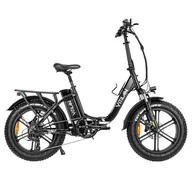 Rowery elektryczne - Składany rower elektryczny Vitilan U7 2.0, grube opony 20*4,0 cali, silnik 750W, wyjmowana bateria litowa LG 48V 20Ah - czarny - miniaturka - grafika 1