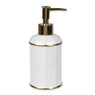 Mydelniczki i dozowniki mydła - Dozownik Pouli 7 x 7 x 18,5 cm cm biały - miniaturka - grafika 1