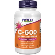 Witaminy i minerały - Now Foods Foods FOODS C-500 Calcium Ascorbate-C 250 kaps. NW5698 - miniaturka - grafika 1
