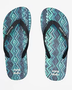 BILLABONG Tides, Japonki męskie, niebieski Haze, 39 EU, Blue Haze - Klapki i japonki męskie - miniaturka - grafika 1